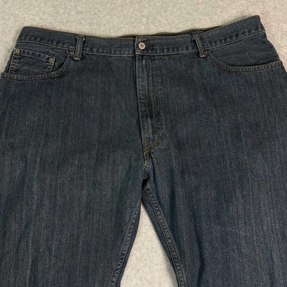 Levi's 559 Relaxed Straight Jeans Mens 42x27 Dark Wash Denim Blue Pants - Picture 3 of 16